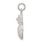 Sterling Silver Pineapple Charm Pendant Fruit Jewelry 25mm x 12mm